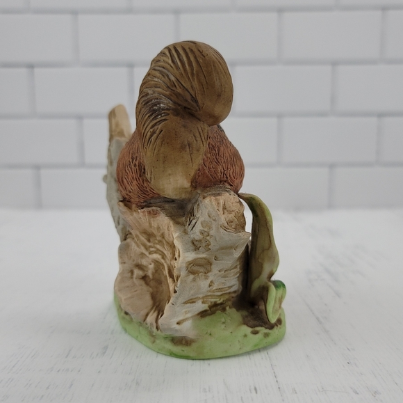 Vtg Porcelain Chipmunk And Turtle Figurine - Picture 4 of 13